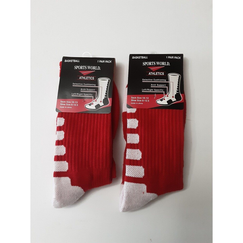 Sports World Athletic Basketball Socks